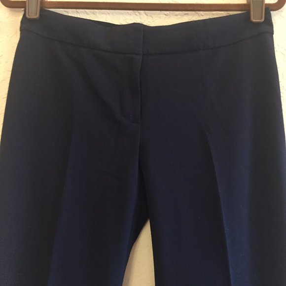 Nine West Navy Blue Career Trouser Dress Pant Sz 2 - Picture 2 of 5